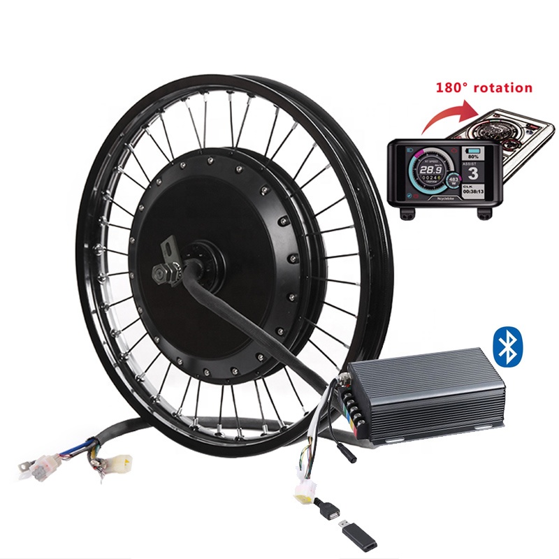 Qs Motor 273 8000W Hub Motor - Kit Konversi Sepeda Listrik Torsi Besar